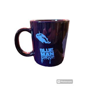 Blue Man Group Mug Handprint Coffee Cup‎ 20 oz.